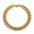 Cuban Bracelet (Gold) 8mm