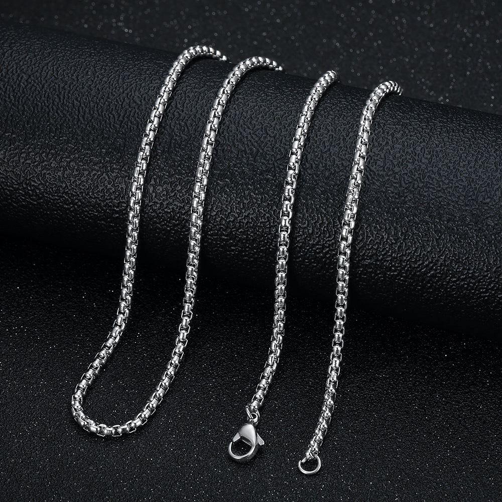Crucifix (Silver-Colored) 3mm