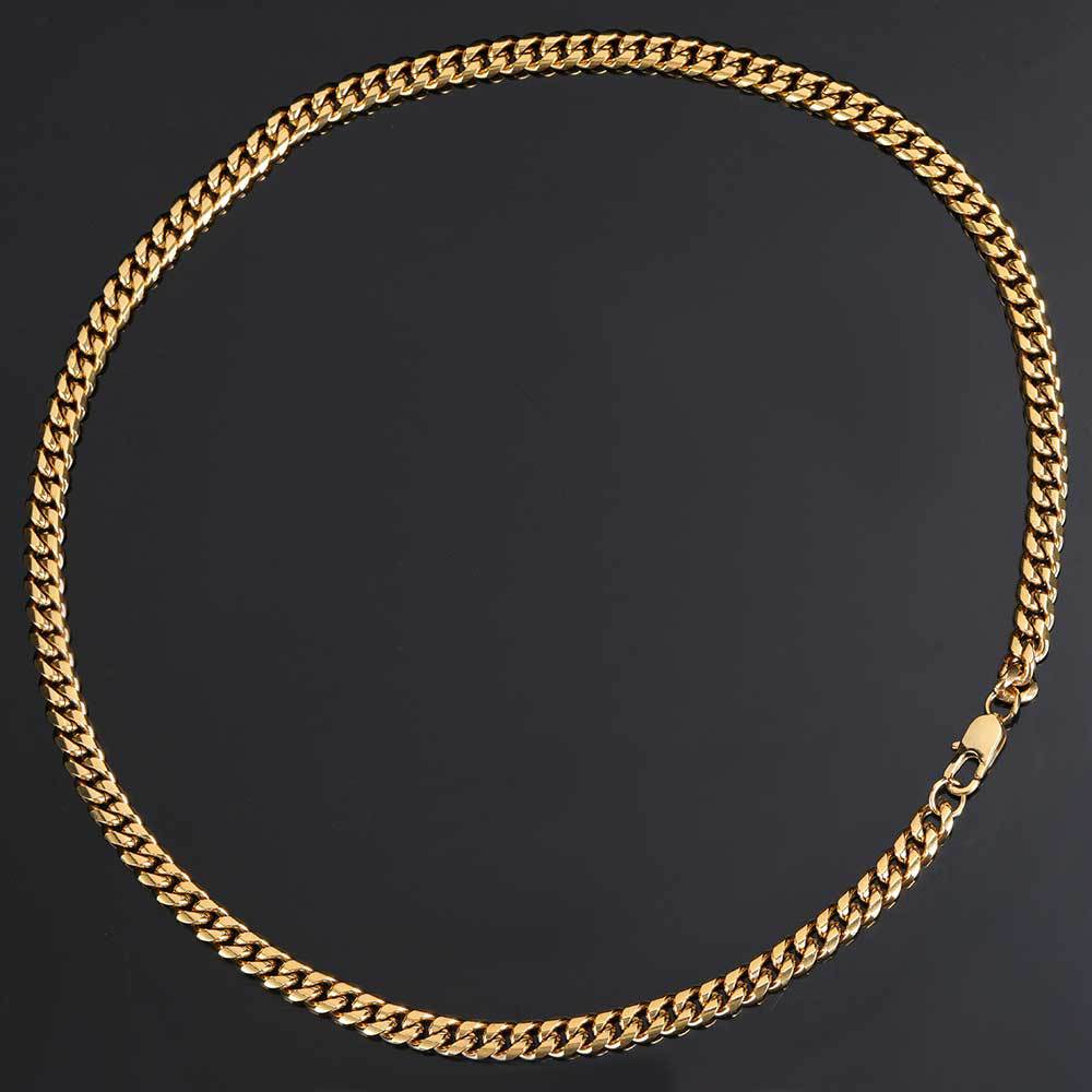 Cuban Chain (Gold-Colored) 6mm