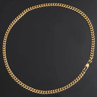 Cuban Chain (Gold-Colored) 6mm