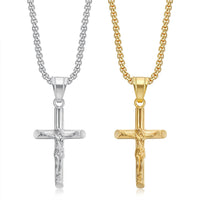 Crucifix (Gold-Colored) 3mm