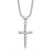 Crucifix (Silver-Colored) 3mm