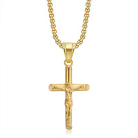 Crucifix (Gold-Colored) 3mm