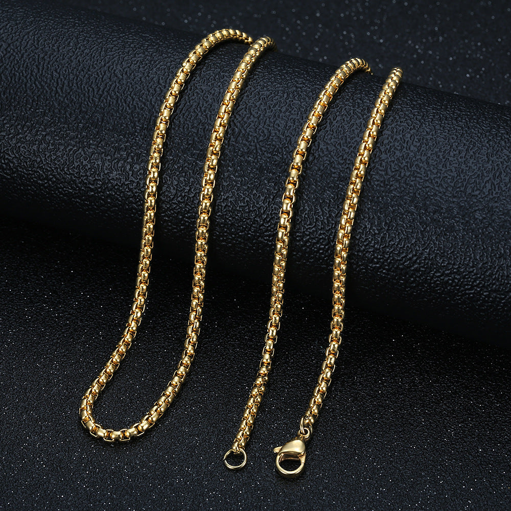 Crucifix (Gold-Colored) 3mm