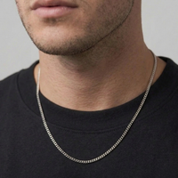 Connell Chain (Silver-Colored) 2mm