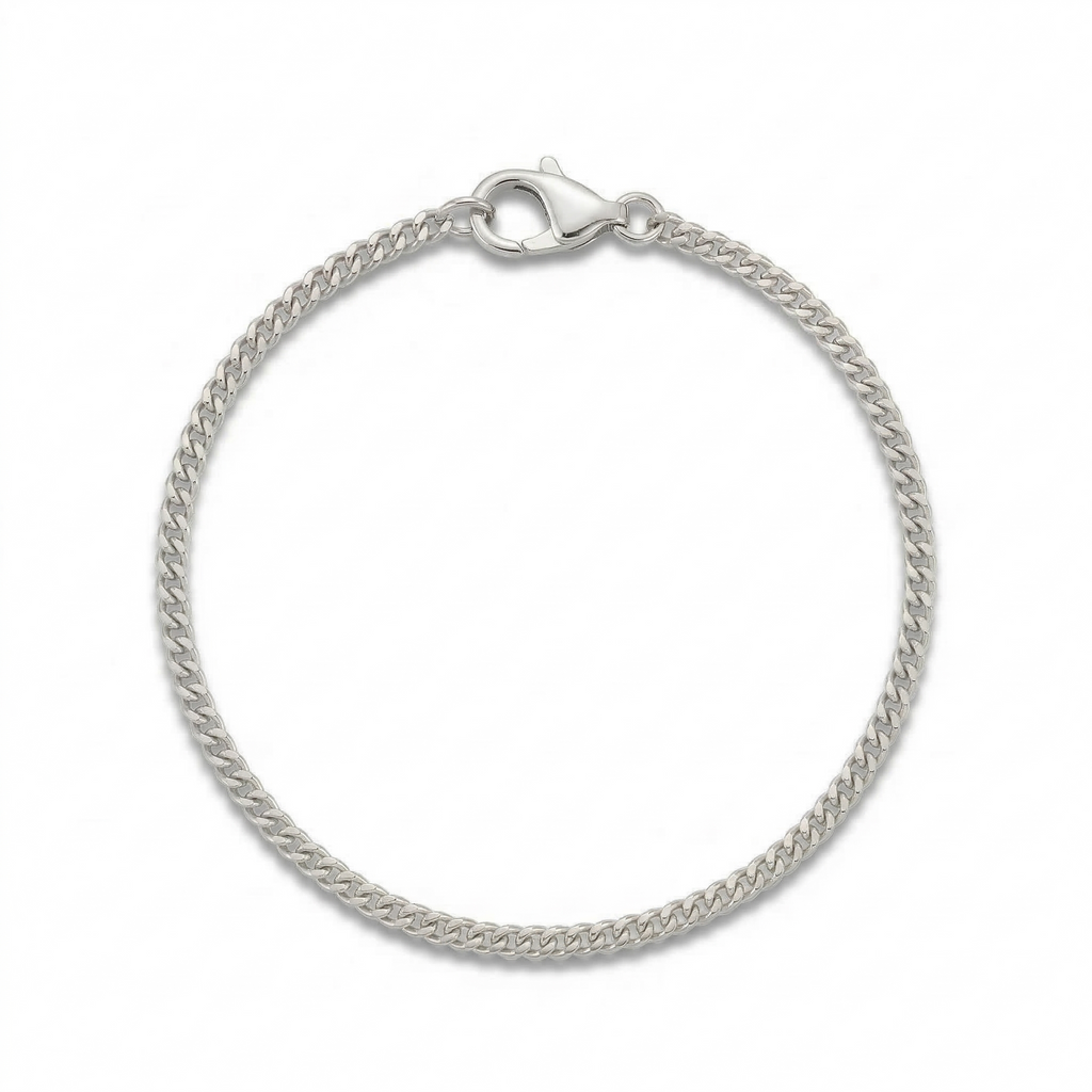 Connell Bracelet (Silver) 2mm