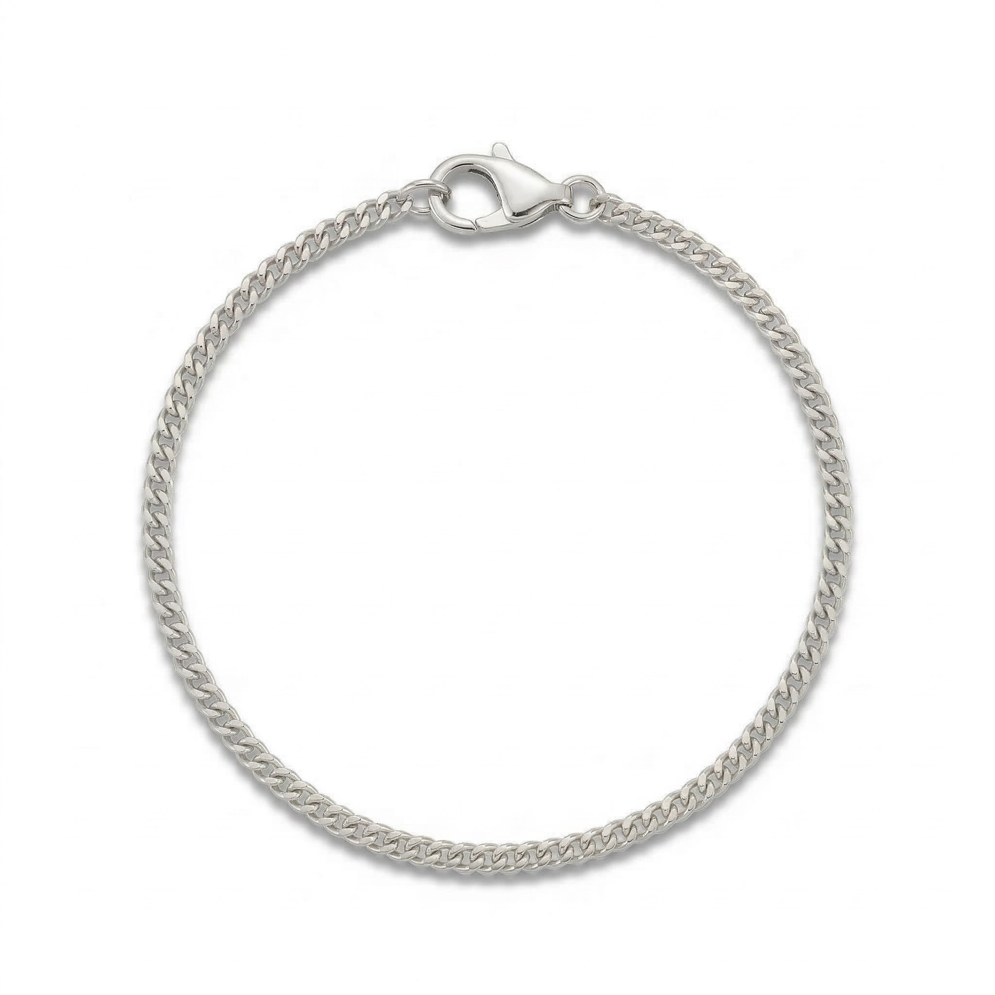 Connell Bracelet (Silver) 2mm