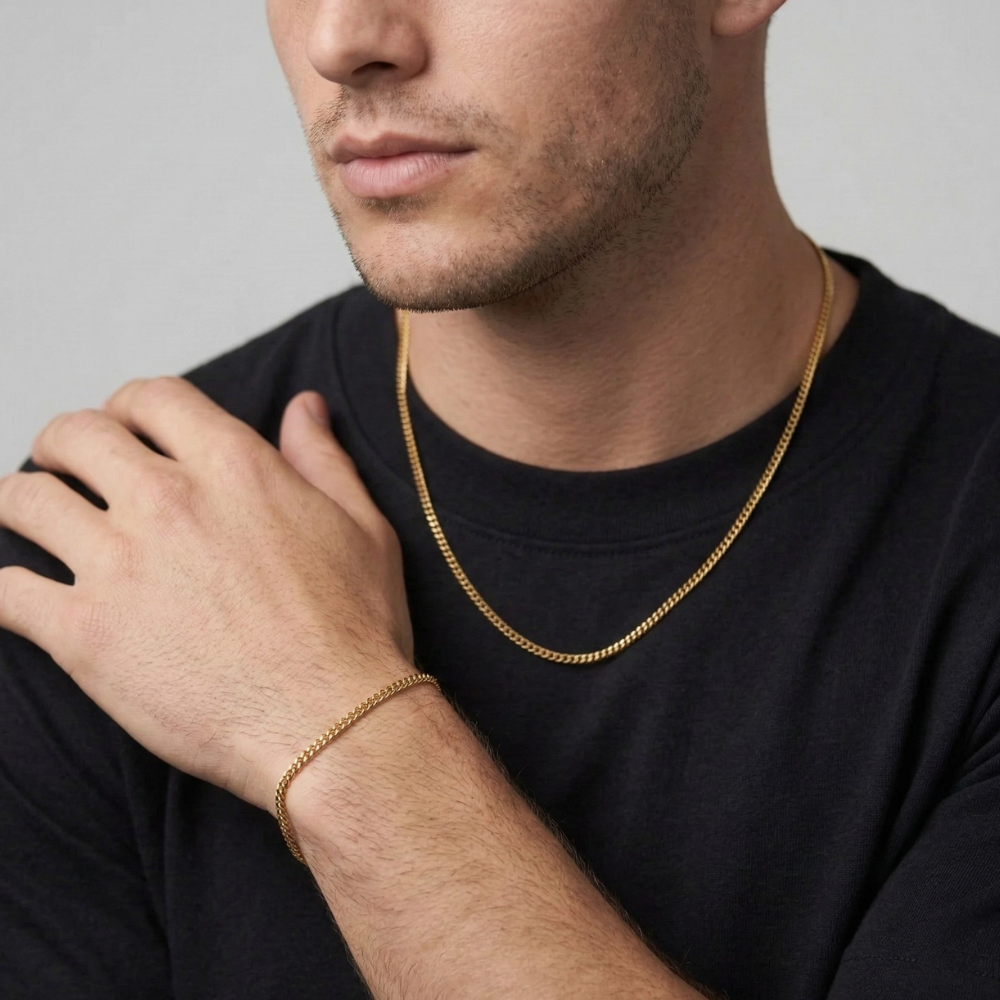 Connell Chain (Gold-Colored) 2mm