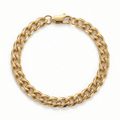 Cuban Bracelet (Gold) 4mm