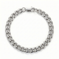 Cuban Bracelet (Silver) 4mm