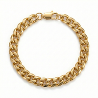 Cuban Bracelet (Gold-Colored) 6mm