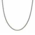 Cuban Chain (Silver) 4mm