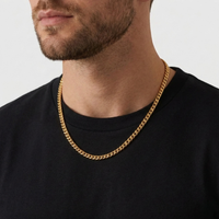 Cuban Chain (Gold-Colored) 6mm