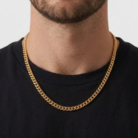 Cuban Chain (Gold-Colored) 6mm