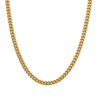 Cuban Chain (Gold-Colored) 6mm