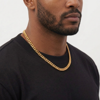 Cuban Chain (Gold-Colored) 8mm