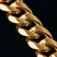 Cuban Chain (Gold-Colored) 8mm