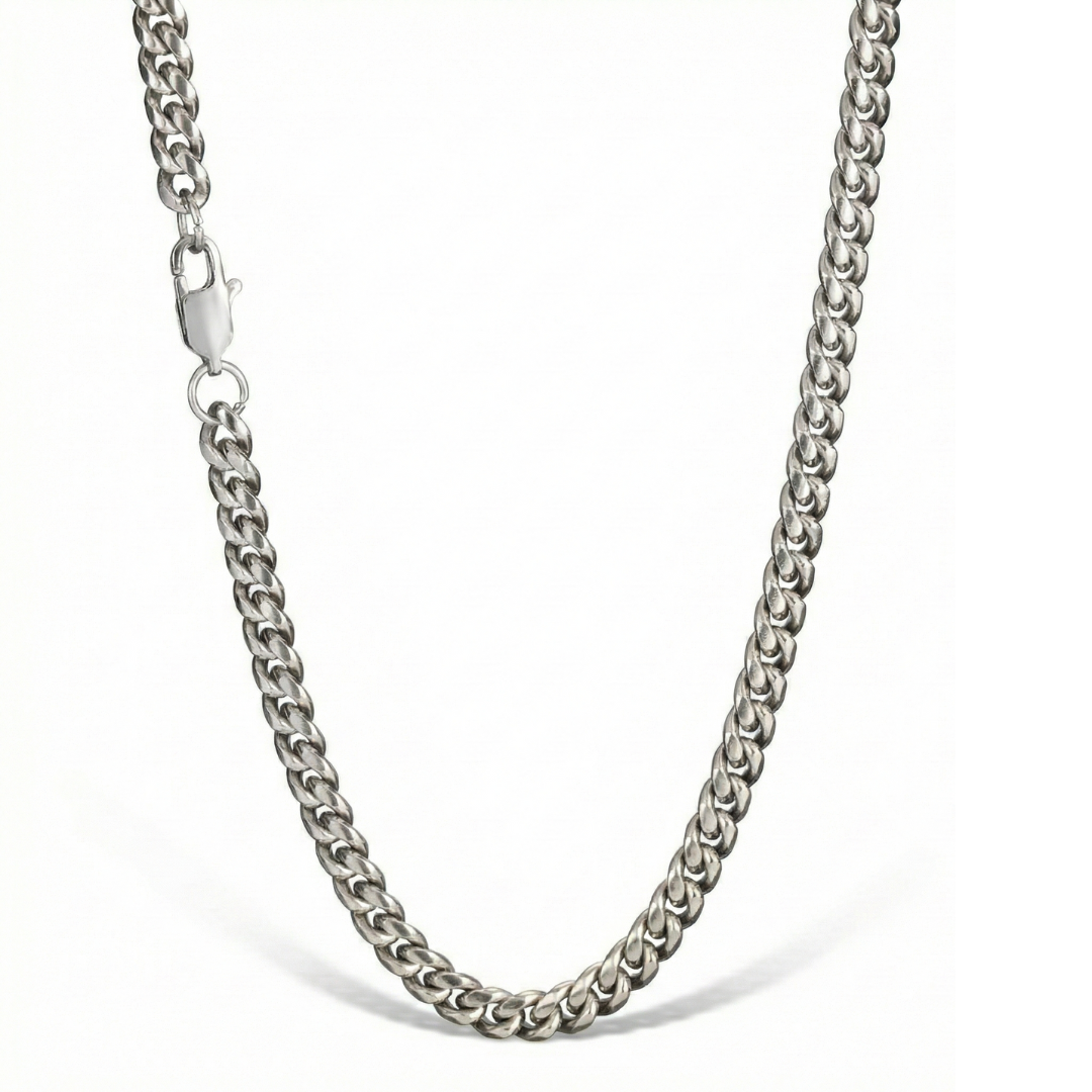 Cuban Chain (Gold-Colored) 4mm